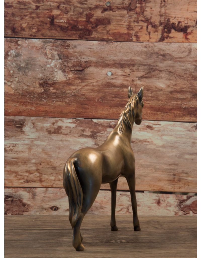 Philip Solo – Bronzefigur stehendes Pferd