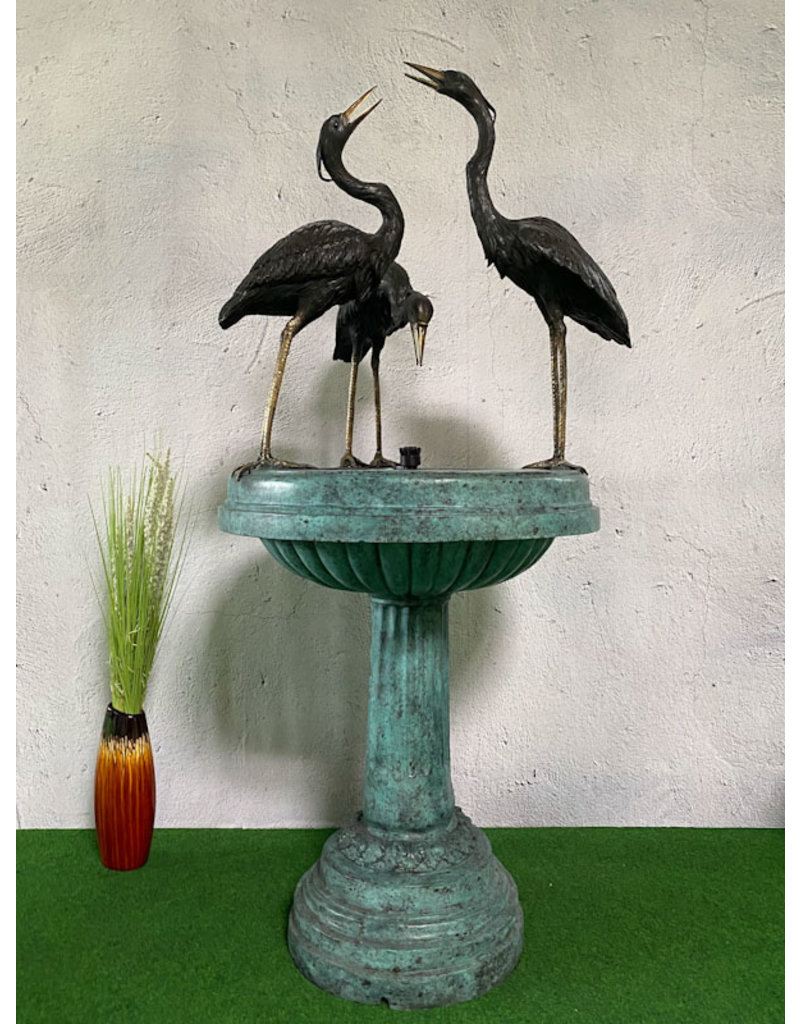 Fontaine Origami – Springbrunnen Bronze