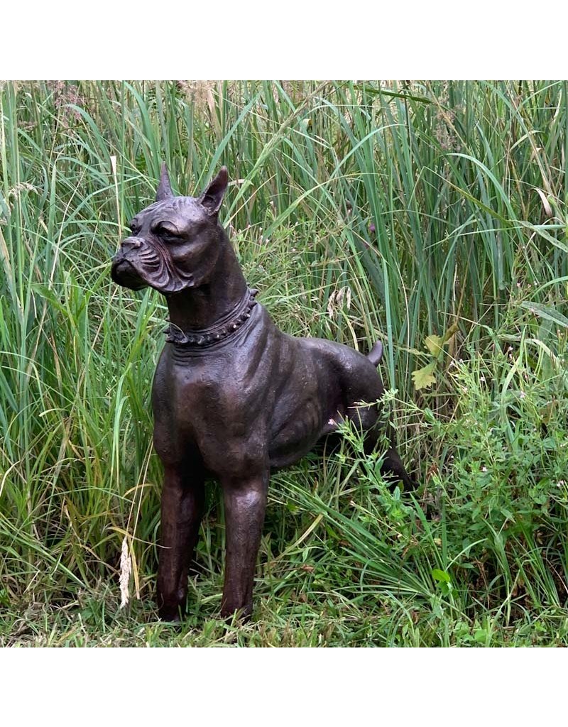 Boxer – Tolle Hundefigur aus Bronze