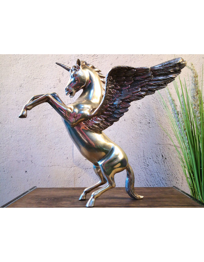 Pegasus – Einhorn Bronzefigur