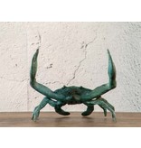 Brachyura – Bronzeskulptur einer Krabbe