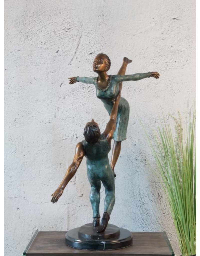 Caleo – Ballettpaar Bronzestatue