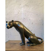 Celer – Kleiner Gepard Bronzefigur