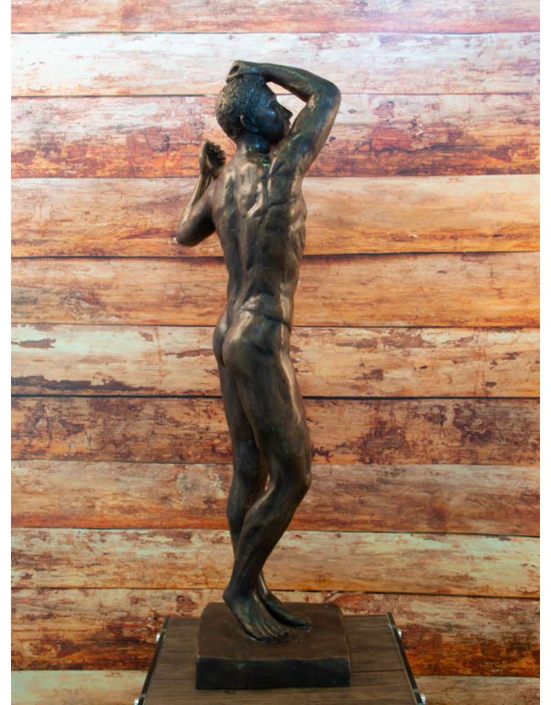 Das Eherne Zeitalter – Bronzefigur nach A. Rodin
