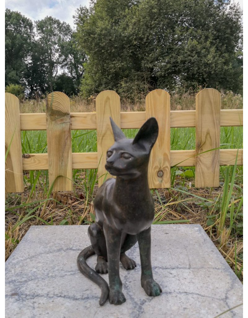Bastet – Katze Skulptur aus Bronze