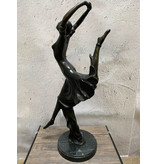 Elise – Art Deco Frauenfigur Bronze