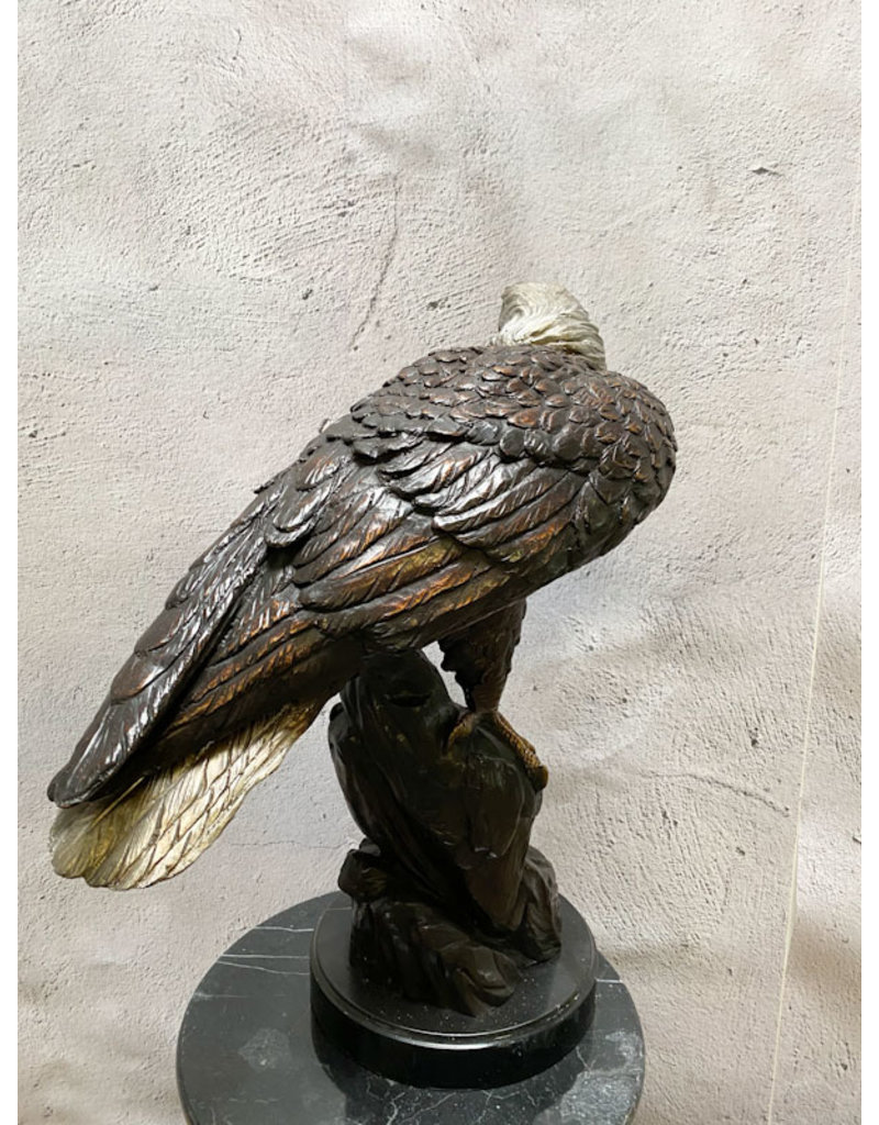 Signum – Adler Skulptur aus Bronze