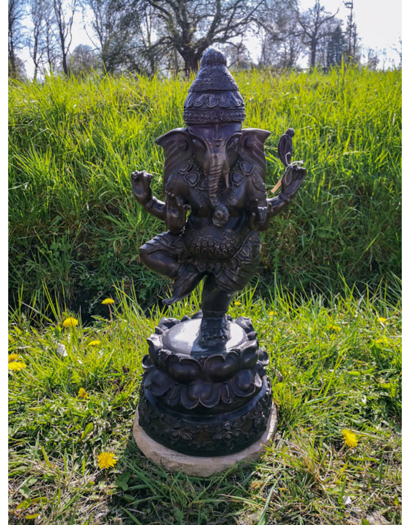 Stehender Ganesha – Bronzeskulptur