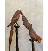 Perroquets a Deux – Braunes Papageienpaar