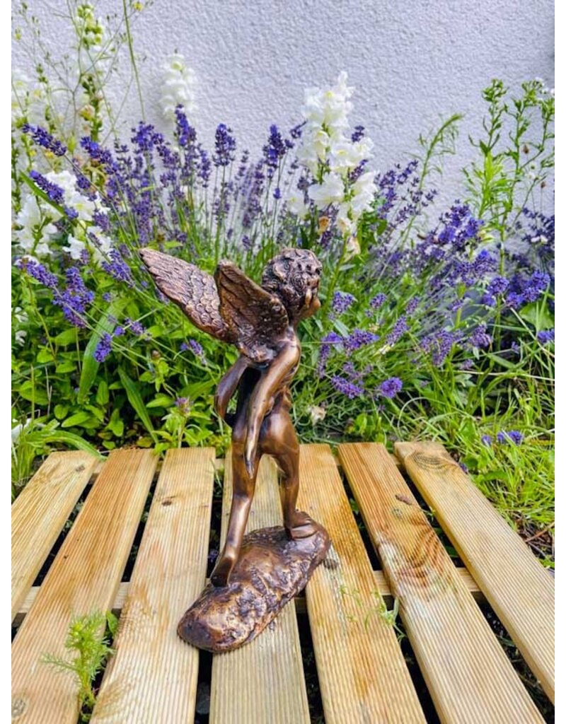 Lino – Kleiner Engel Bronzestatue
