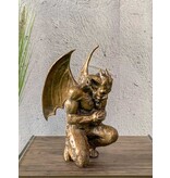 Lucifer – Kleine Bronzefigur eines Dämons