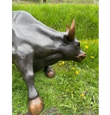 Charging Bull – Stier große Bronzefigur