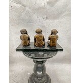 Kleine Sanzaru – Die drei Affen Bronzefiguren