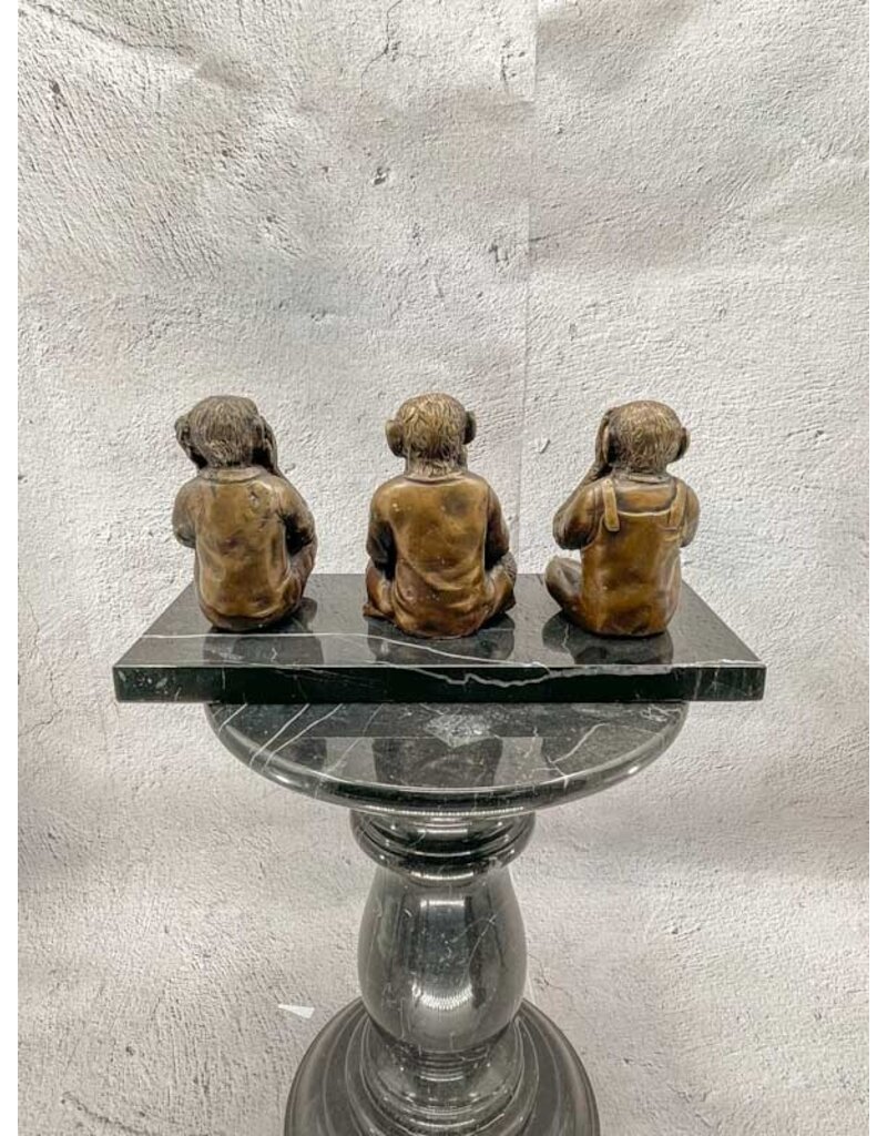 Kleine Sanzaru – Die drei Affen Bronzefiguren