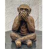 Kleine Sanzaru – Die drei Affen Bronzefiguren