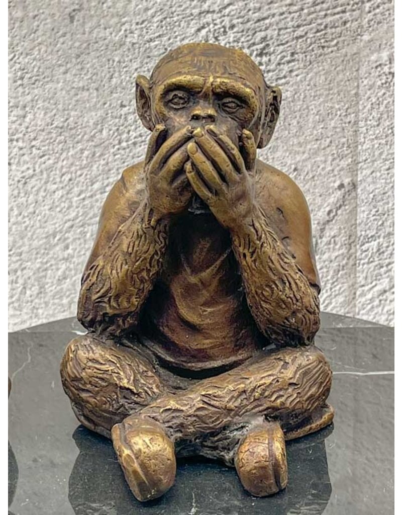 Kleine Sanzaru – Die drei Affen Bronzefiguren