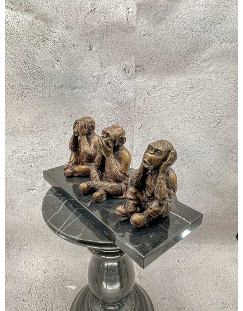 Kleine Sanzaru – Die drei Affen Bronzefiguren