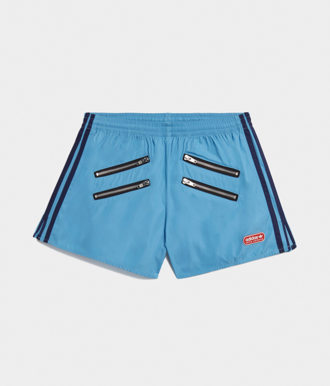 light blue adidas shorts