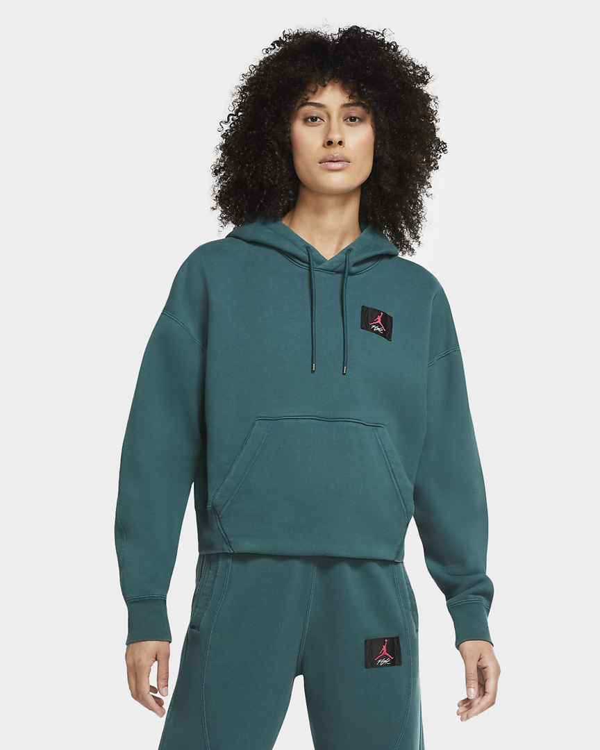 teal nike hoodie