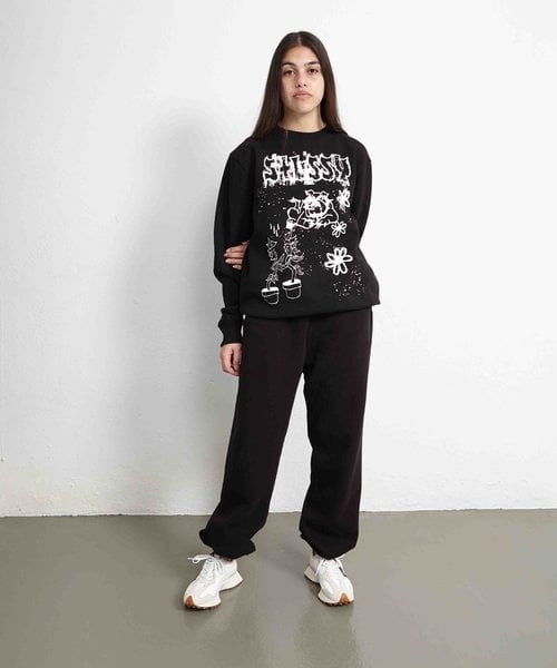 海外限定品)stussy bad dream crew スウェット L クーポンあ icqn.de