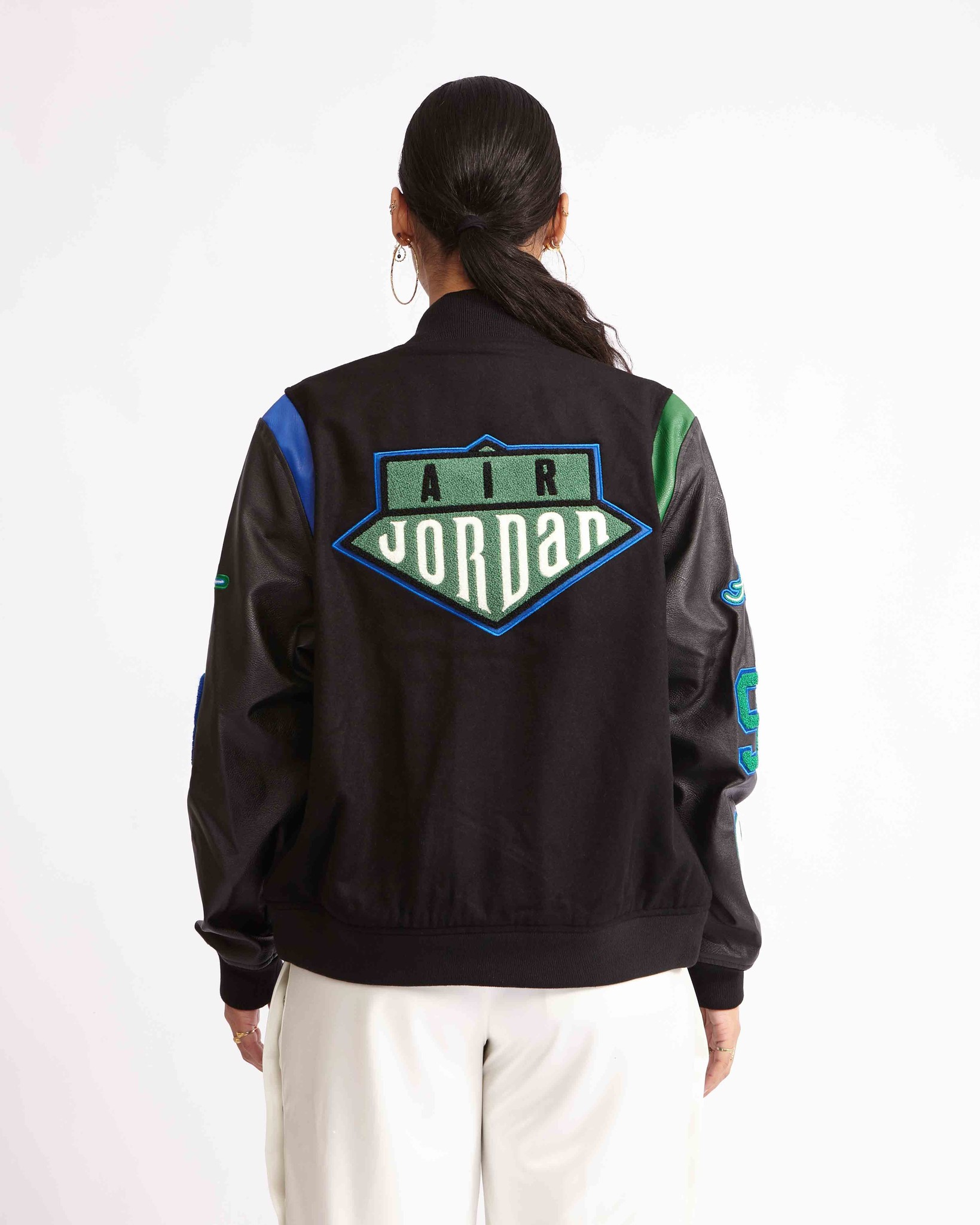 Aleali may varsity jacket Clearance