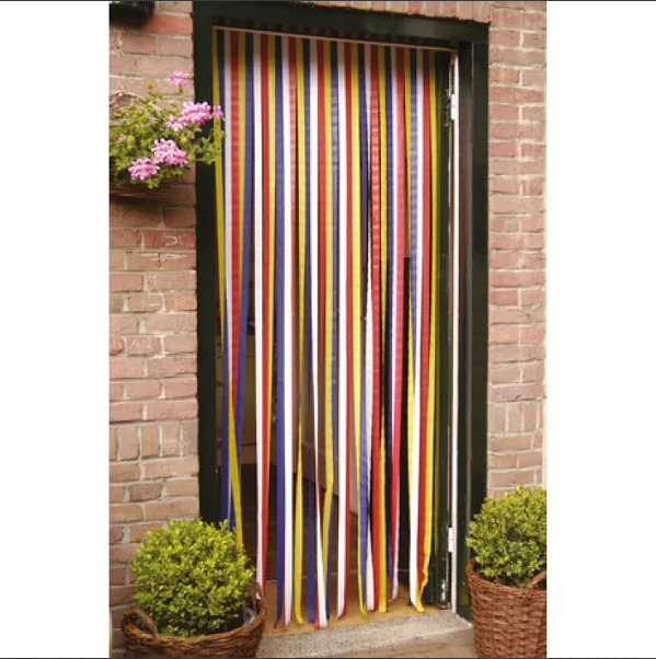 Arsvita Horgordijn, 100 x 200 cm, zwart, perfecte insecten- en inkijkbescherming voor je balkon- en terrasdeur, vele kleuren