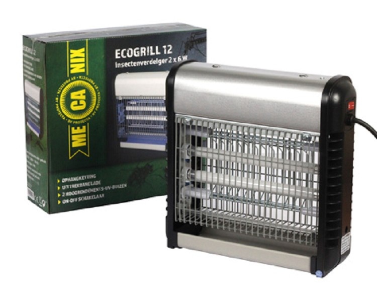 YISSVIC Anti-Mücken-Lampe, elektrisch, 20 W, UV-Lampe, Insekten : : Küche, Haush