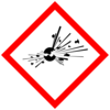 GHS01 ontplofbaar