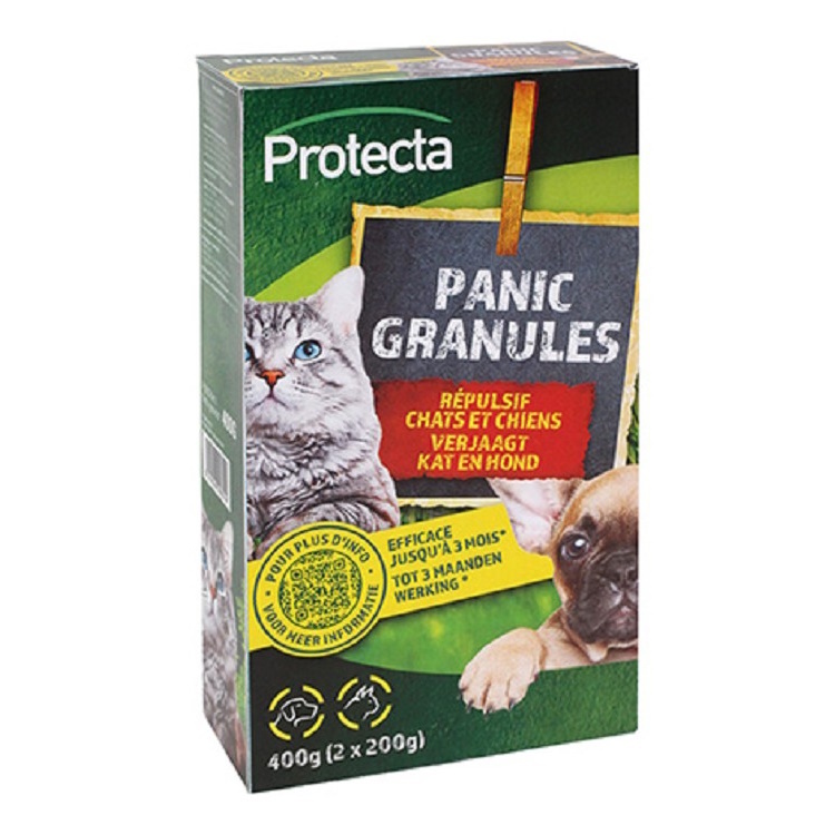 Panic Granulaat Hond en Kat Afweer 400g