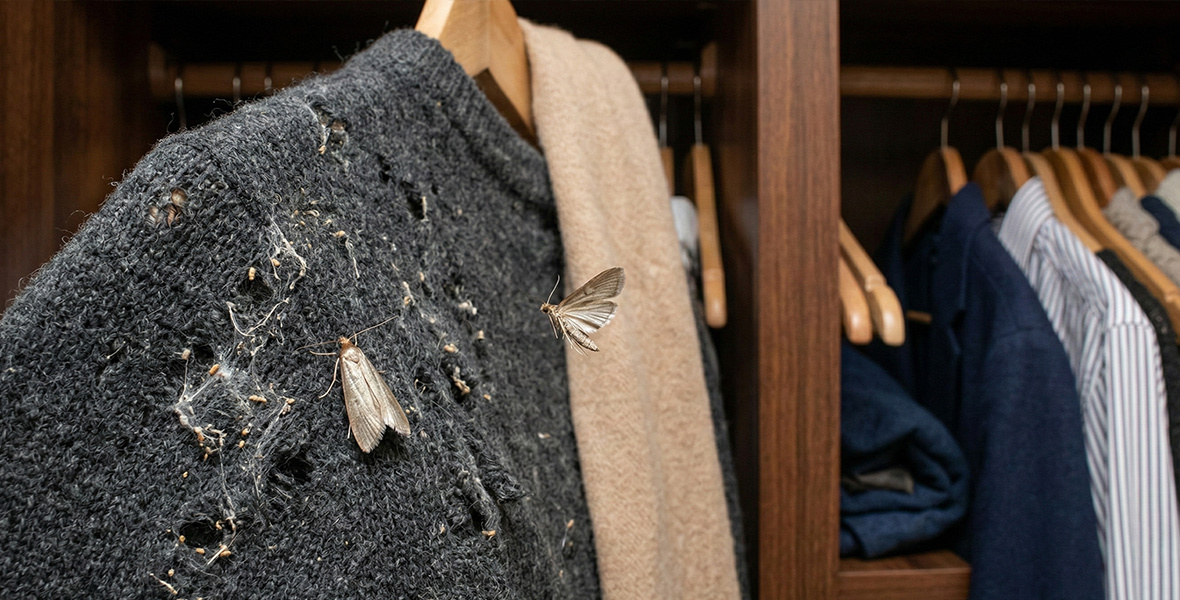 Motten in huis bestrijden