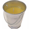 Citronellakaars in zinken emmertje 6 x 6,5 cm