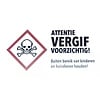 Gevarensticker muis-ratvoerkist | 12 Stuks