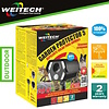 Solar dierenverjager met ultrasoon en flitslicht