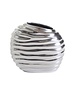  Metal round vase