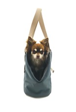 SIMPLY SMALL Exklusive Hundetragetasche von Simply Small - Dunkelgrau