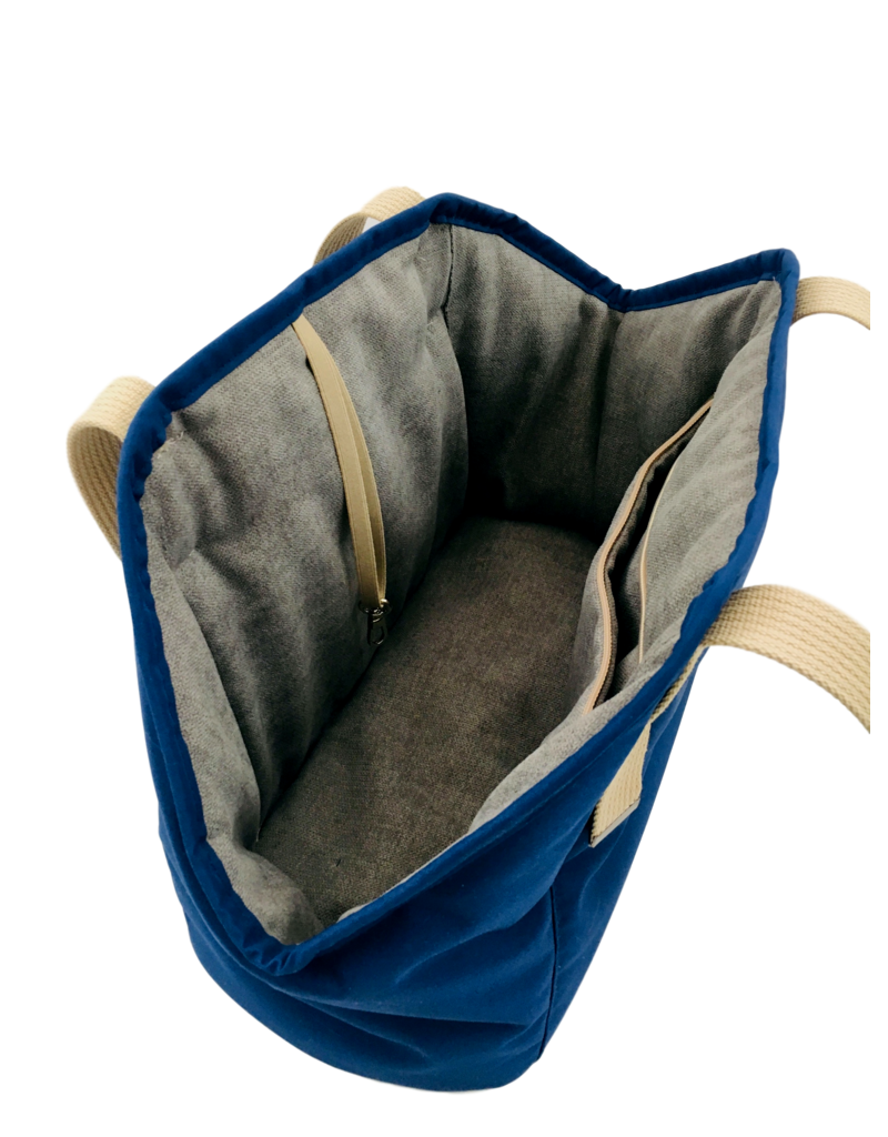 SIMPLY SMALL Exclusive dog carrier by Simply Small - dark blue