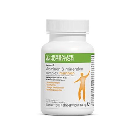 Herbalife NEW F2 Vitaminen - & Mineralencomplex Mannen