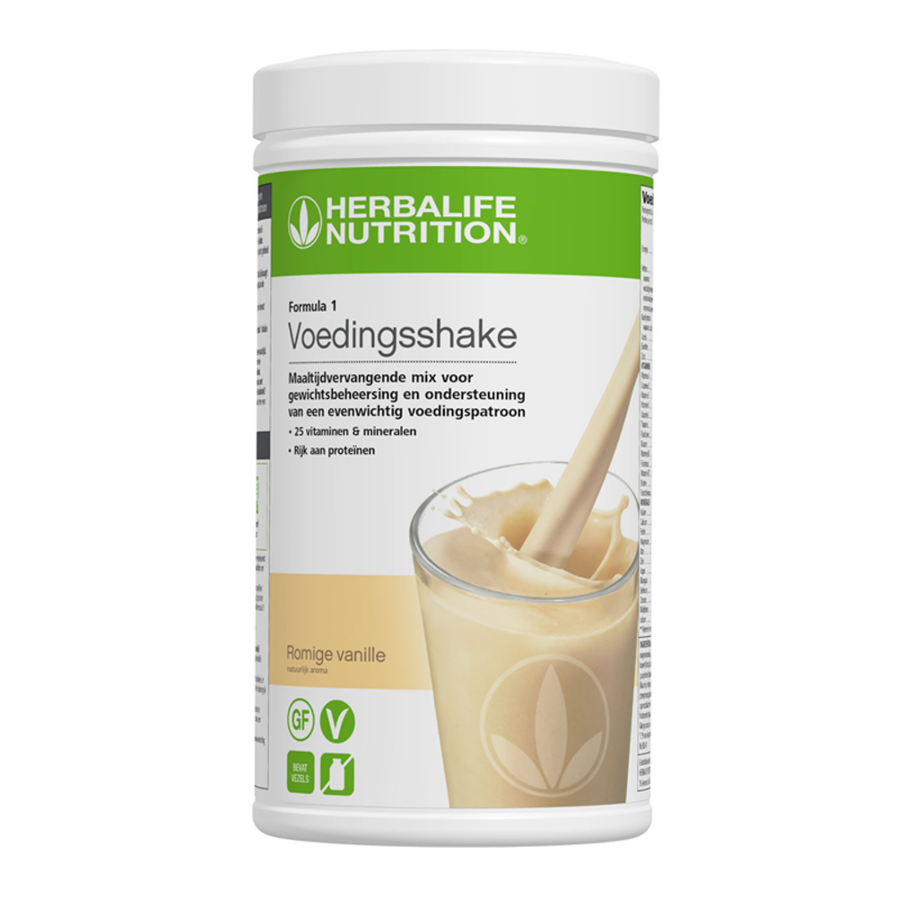 Herbalife F1 Romige vanille 550 gr NEW