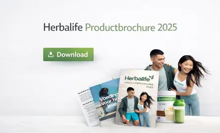 Herbalife Productbrochure 2025: alle producten overzichtelijk uitgelegd