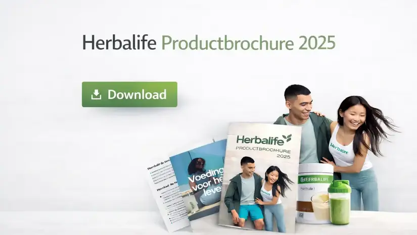 Herbalife Productbrochure 2025: alle producten overzichtelijk uitgelegd
