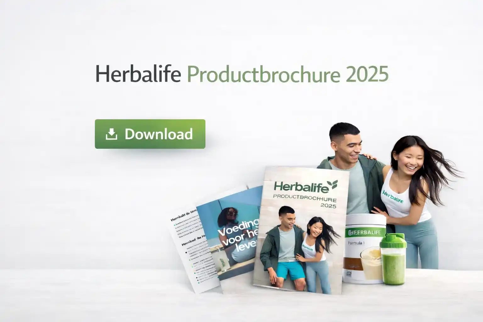Herbalife Productbrochure 2025: alle producten overzichtelijk uitgelegd