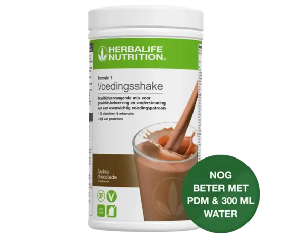 Herbalife F1 Shake Zachte chocolade Herbalife F1 Shake Zachte chocolade