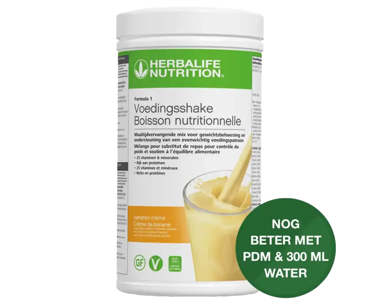 Herbalife F1 Shake Bananen Crème