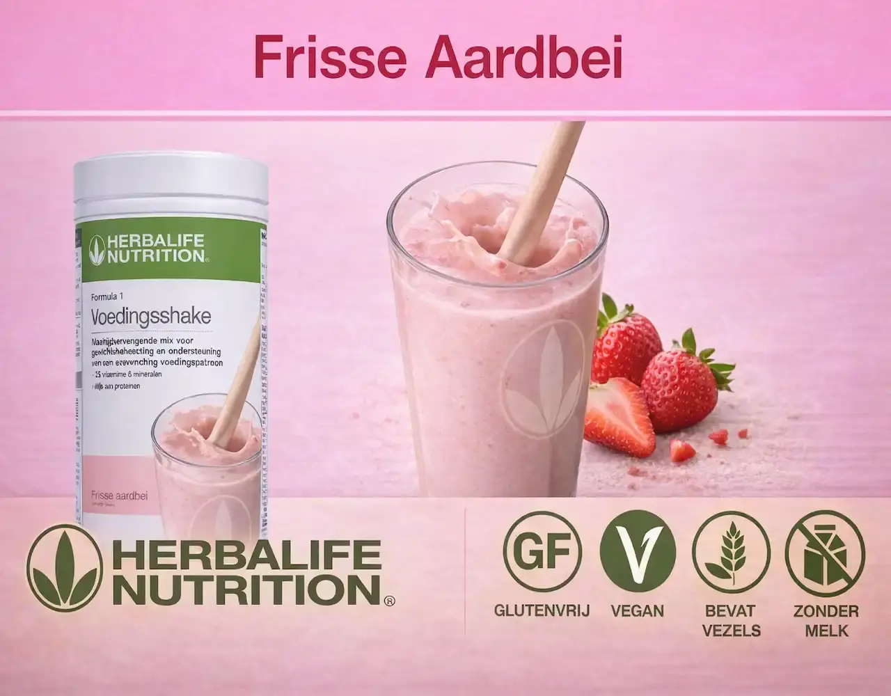 Herbalife F1 Frisse Aardbei