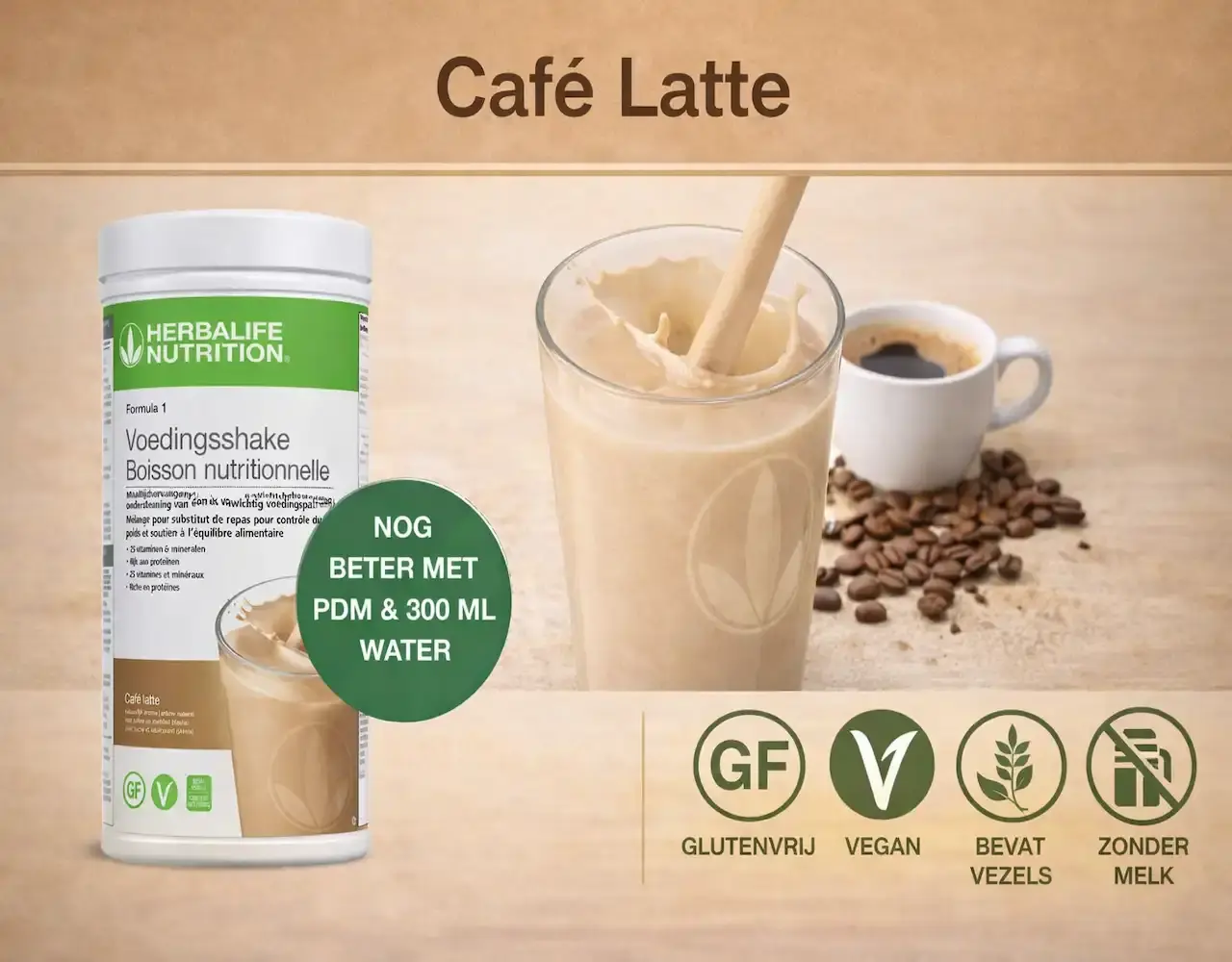 Herbalife F1 Shake Café Latte Herbalife F1 Shake Café Latte