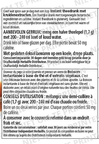 Herbalife Instant Theedrank Mango Dragonfruit 102 gr Herbalife Instant Theedrank Mango Dragonfruit 102 gr