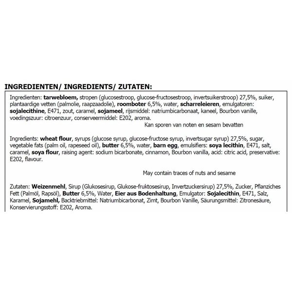 Delft Blue Stroopwafels Delftblauw 8-pack stroopwafels -   toefzak