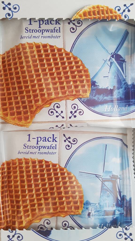 Delft Blue Stroopwafels Stroopwafels Delft Blue Box (12x6 pcs)