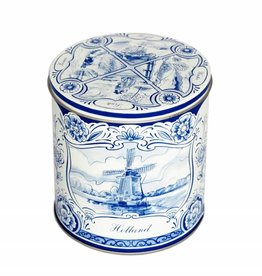 Delft Blue Stroopwafel Tin