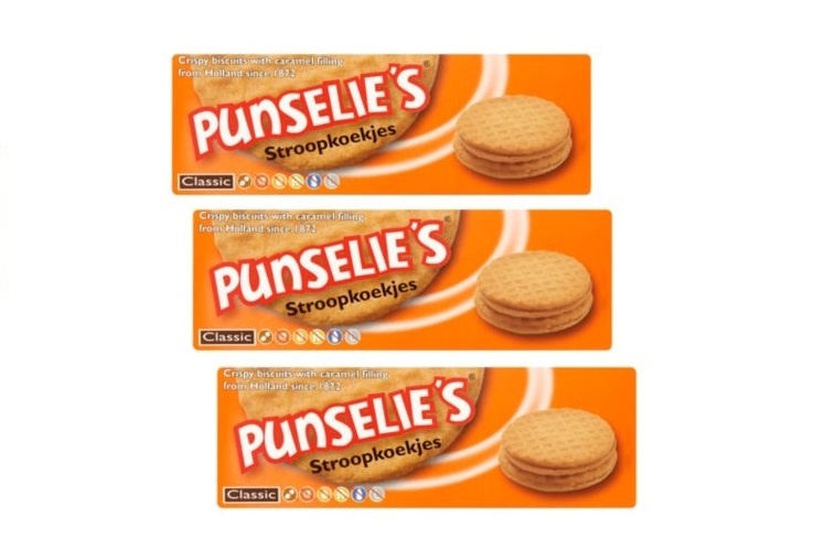 Vegan Punselie's trio-pack stroopkoekjes